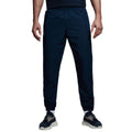 Navy - Front - Canterbury Mens Club Plain Tapered Leg Tracksuit Bottoms