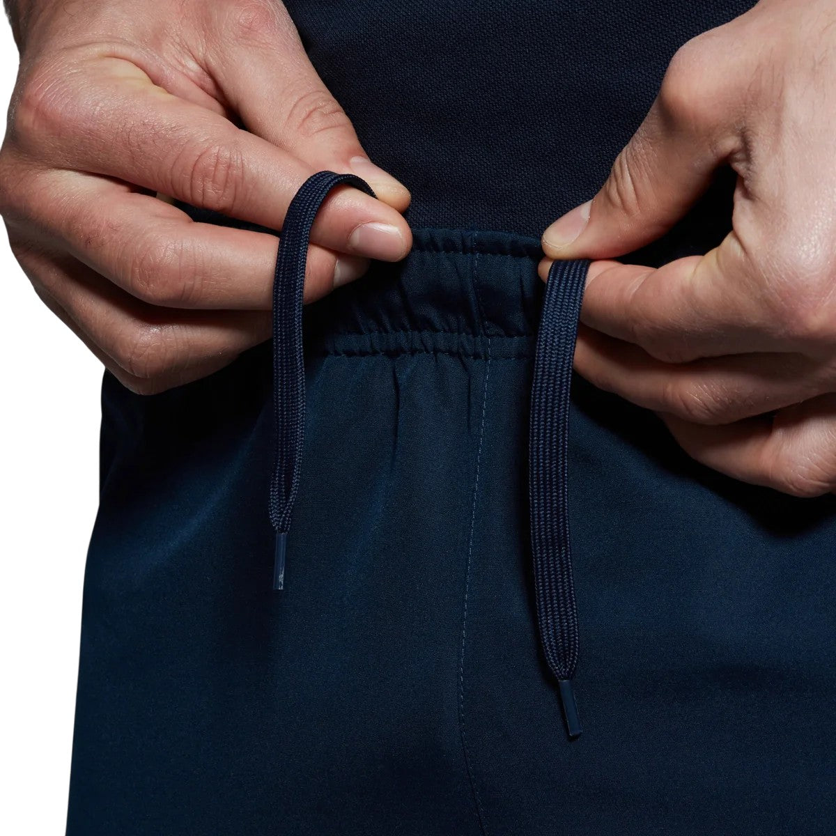 Navy - Close up - Canterbury Mens Club Plain Tapered Leg Tracksuit Bottoms