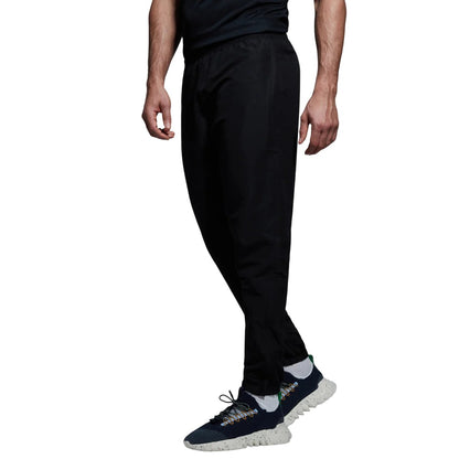 Black - Front - Canterbury Mens Club Plain Tapered Leg Tracksuit Bottoms