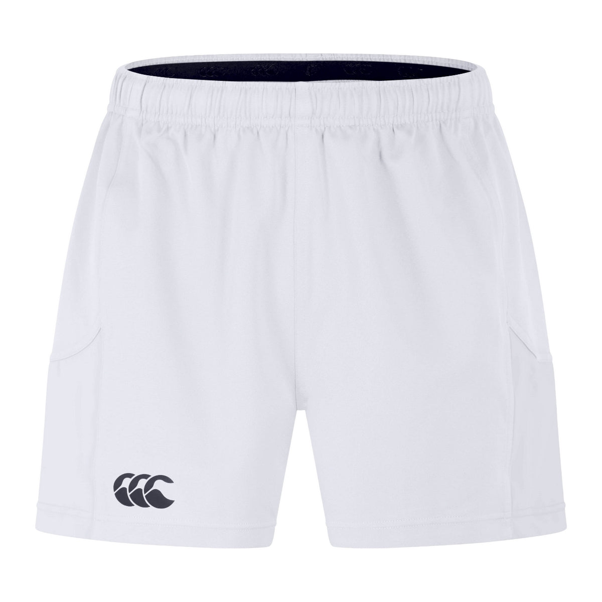 White - Front - Canterbury Mens Advantage 2.0 Shorts