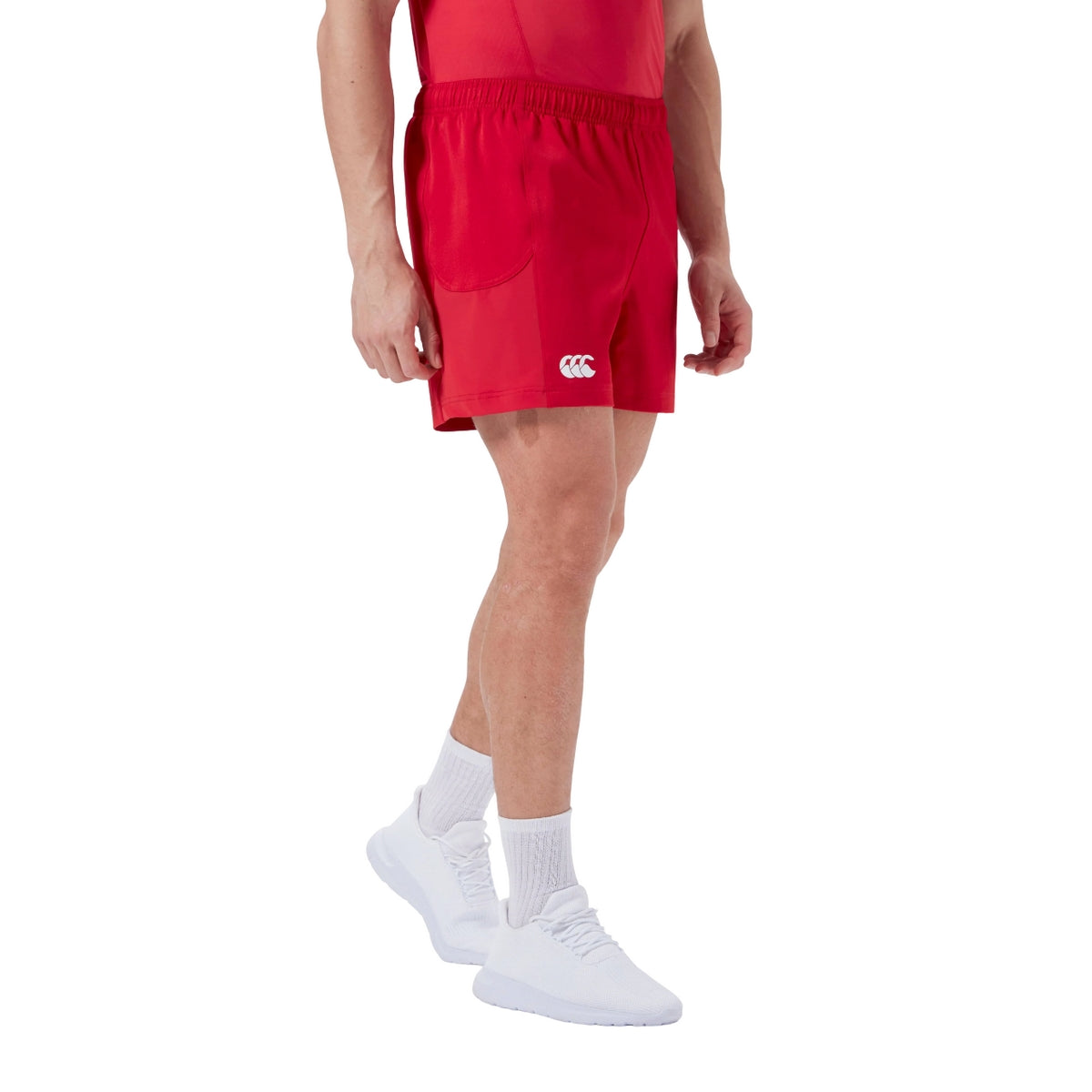 Flag Red - Side - Canterbury Mens Advantage 2.0 Shorts