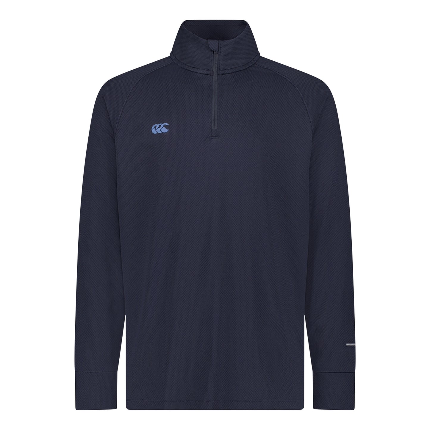 India Ink - Front - Canterbury Mens Tempo+ Quarter Zip Training Top