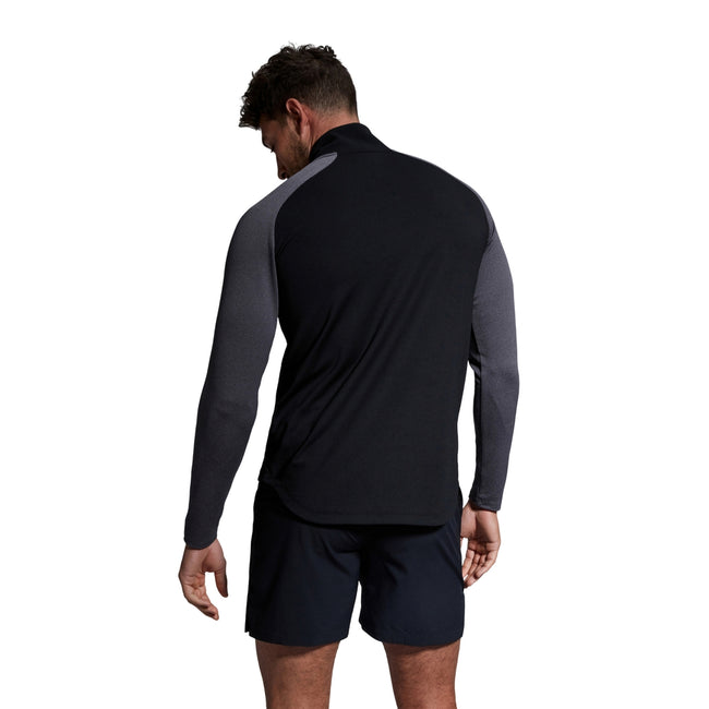 Black-Magnet Marl - Lifestyle - Canterbury Mens Elite Base Layer Top