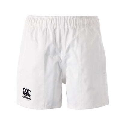 White - Front - Canterbury Childrens-Kids Professional 2.0 Shorts