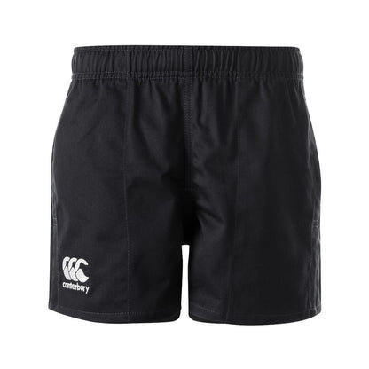 Black - Front - Canterbury Childrens-Kids Professional 2.0 Shorts