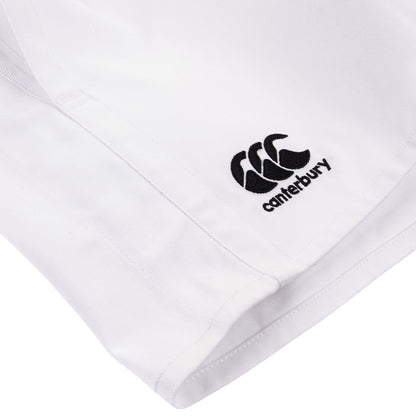 White - Side - Canterbury Childrens-Kids Professional 2.0 Shorts