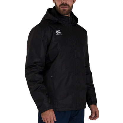 Black - Side - Canterbury Womens-Ladies Club Vaposhield Stadium Jacket