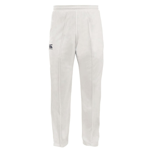 Cream - Front - Canterbury Childrens-Kids Cricket Trousers