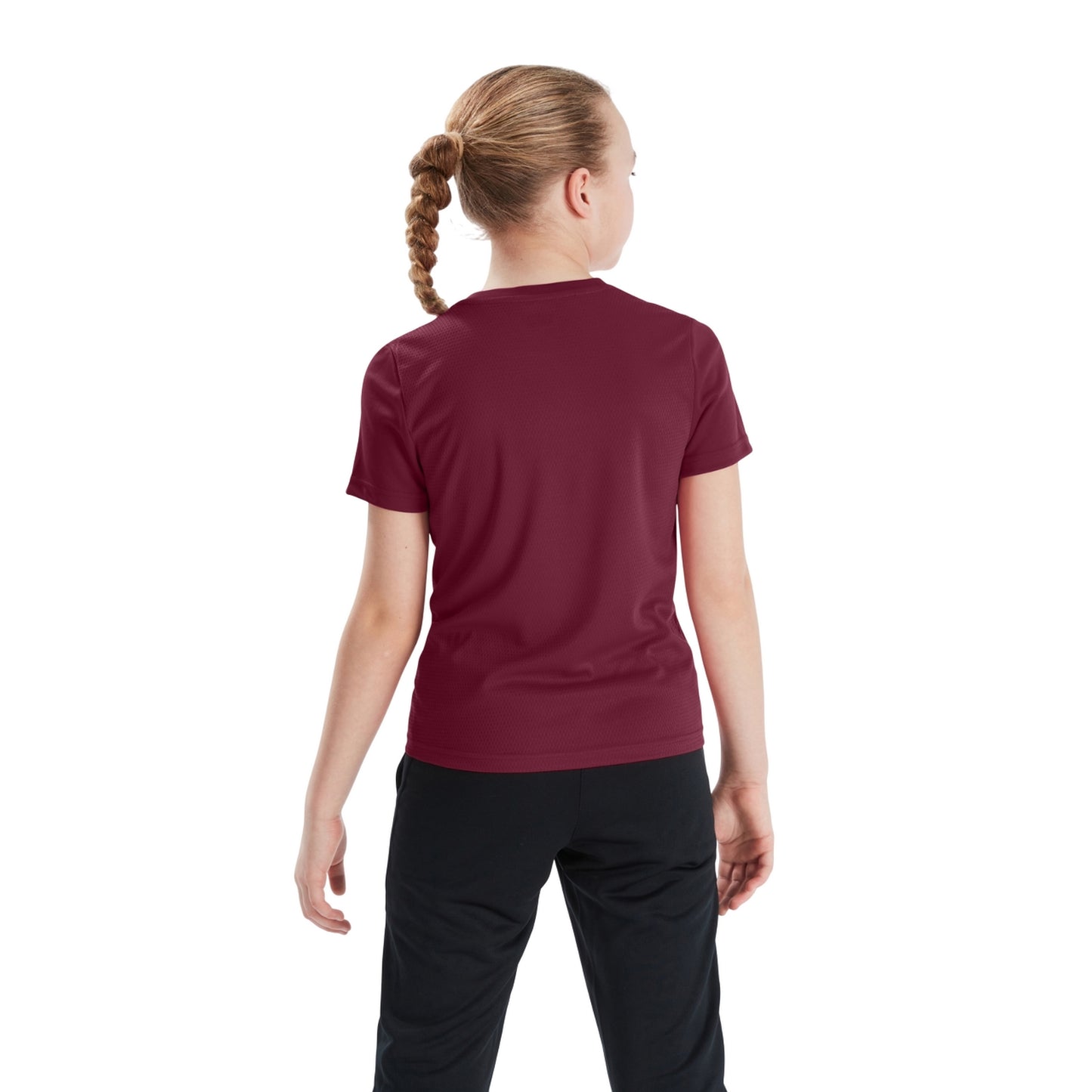 Maroon - Lifestyle - Canterbury Childrens-Kids Club Dry T-Shirt