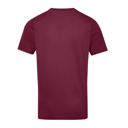 Maroon - Back - Canterbury Childrens-Kids Club Dry T-Shirt