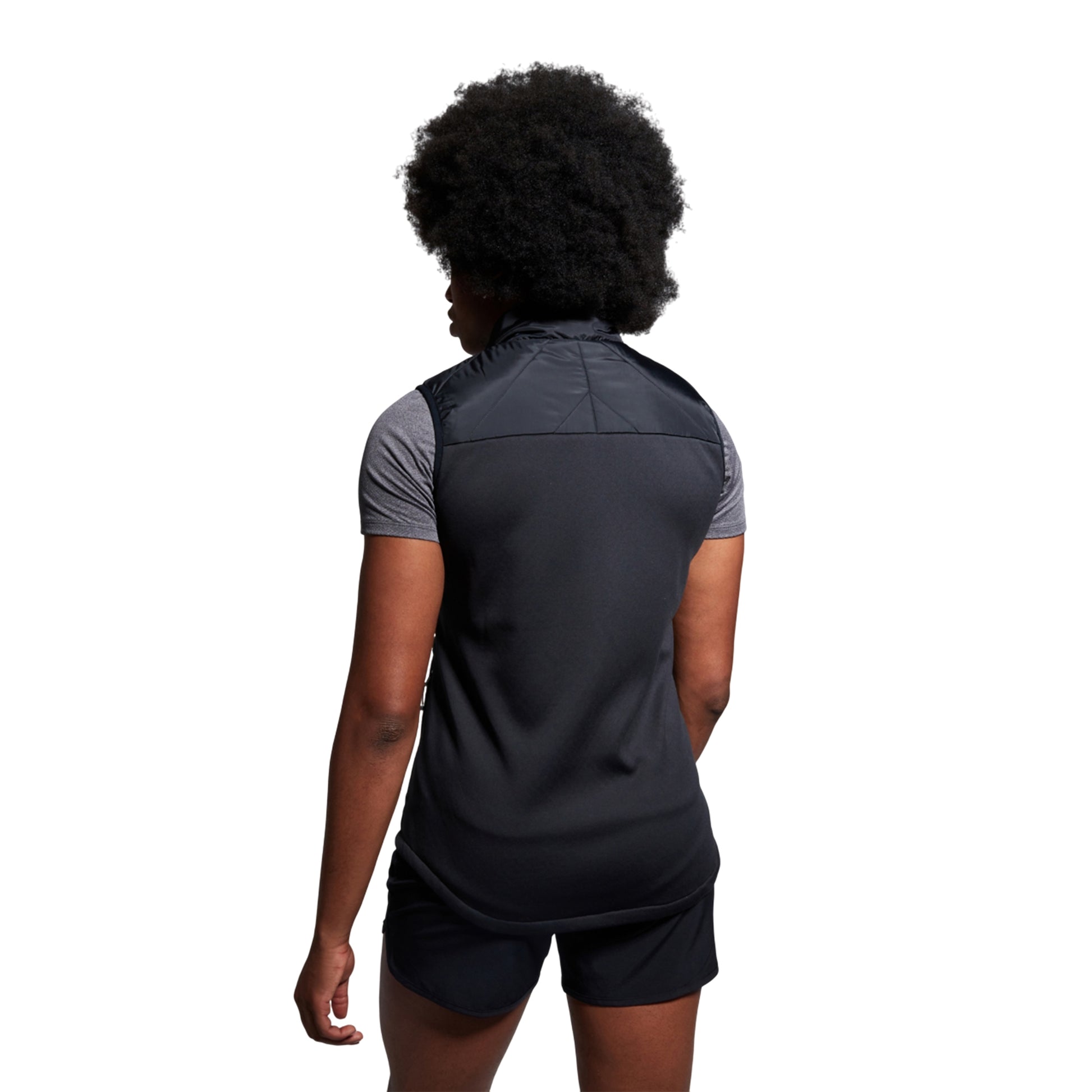 Black - Lifestyle - Canterbury Womens-Ladies Elite Micro-Lite Gilet