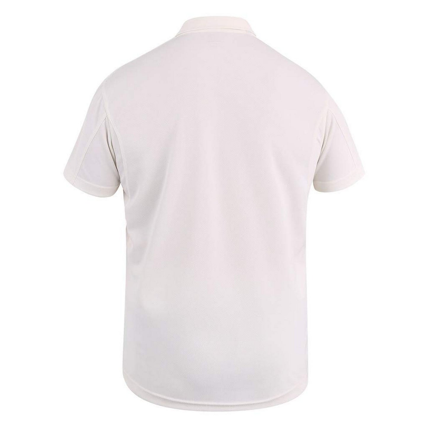 Cream - Back - Canterbury Childrens-Kids Cricket Polo Shirt