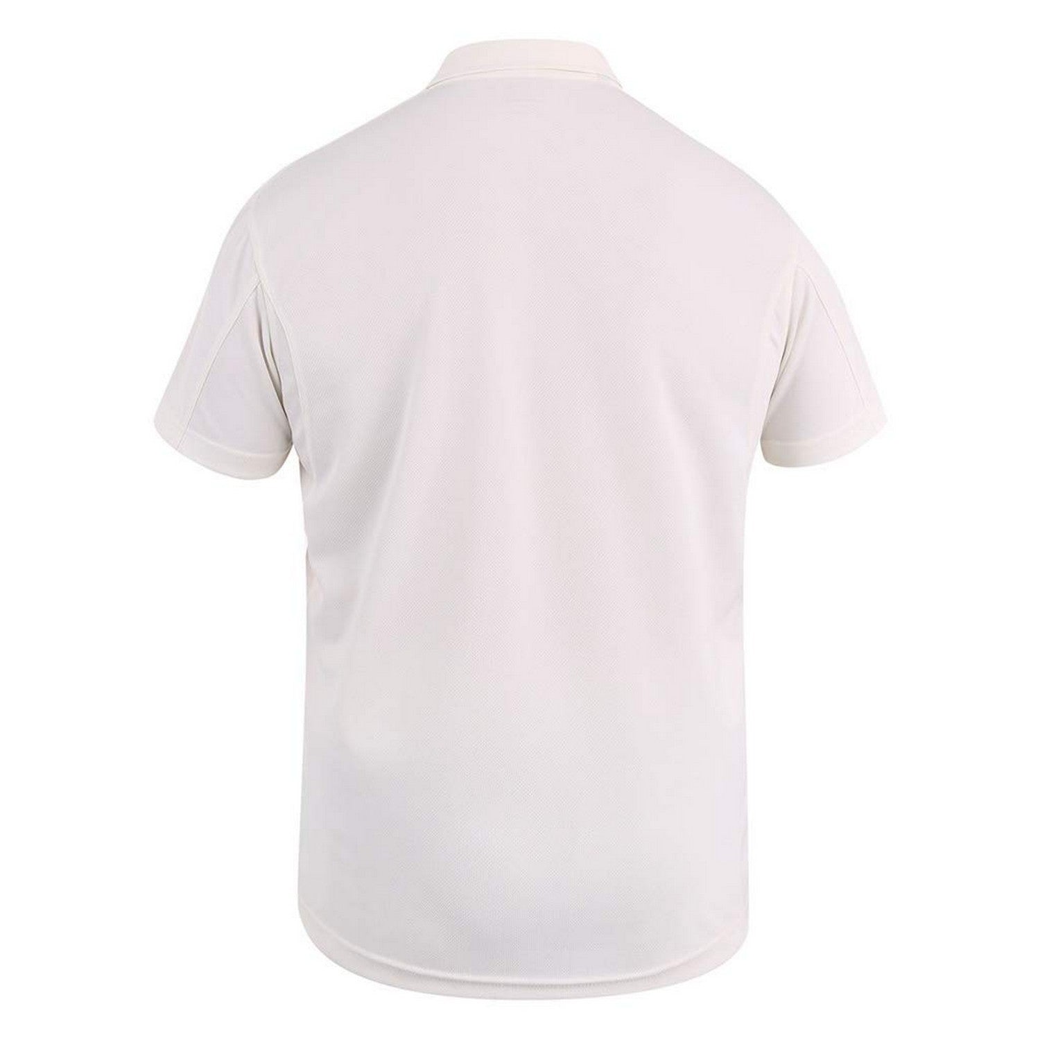 Cream - Back - Canterbury Childrens-Kids Cricket Polo Shirt