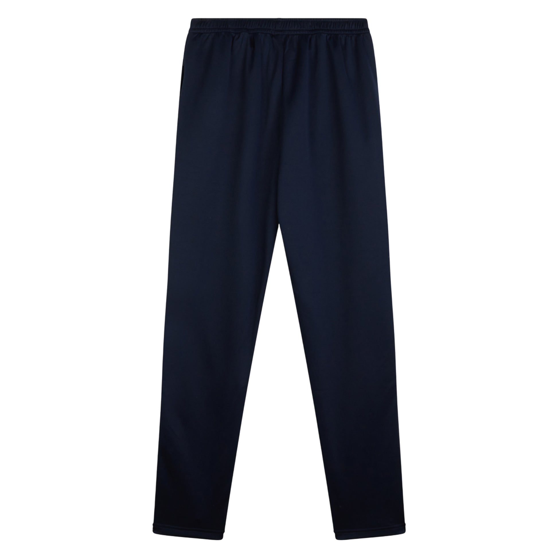 Navy - Back - Canterbury Mens Knitted Stretching Tapered Leg Jogging Bottoms