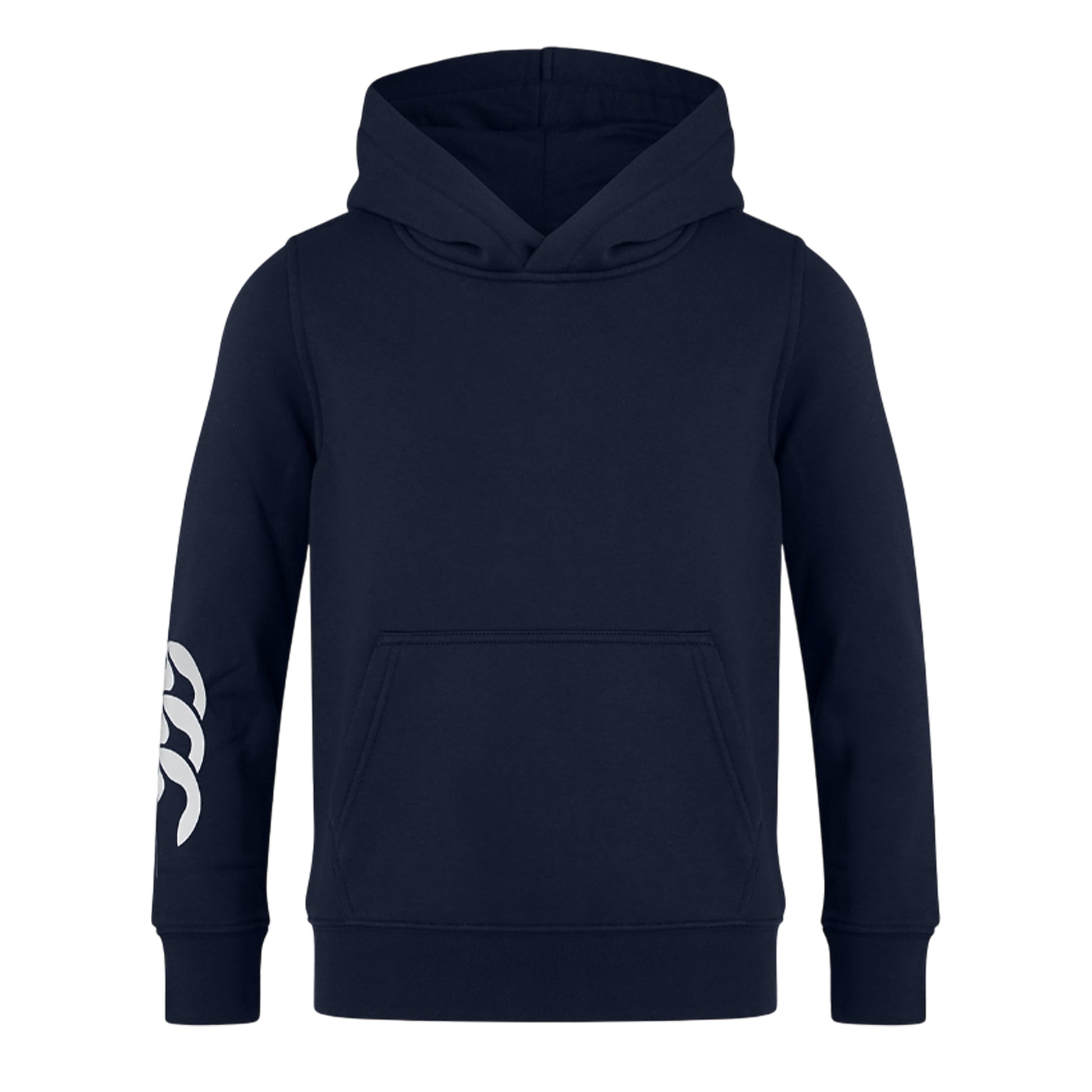 Navy - Front - Canterbury Childrens-Kids Club Hoodie