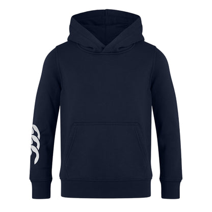 Navy - Front - Canterbury Childrens-Kids Club Hoodie