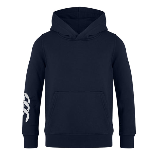 Navy - Front - Canterbury Childrens-Kids Club Hoodie