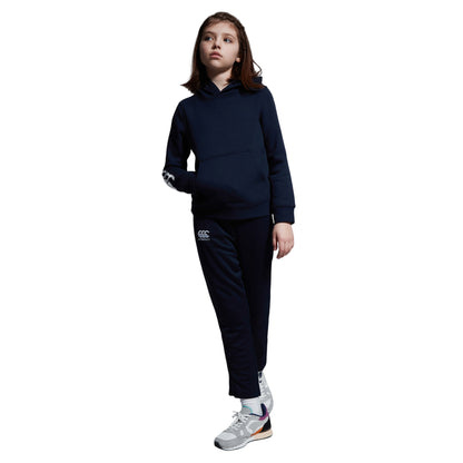 Navy - Side - Canterbury Childrens-Kids Club Hoodie