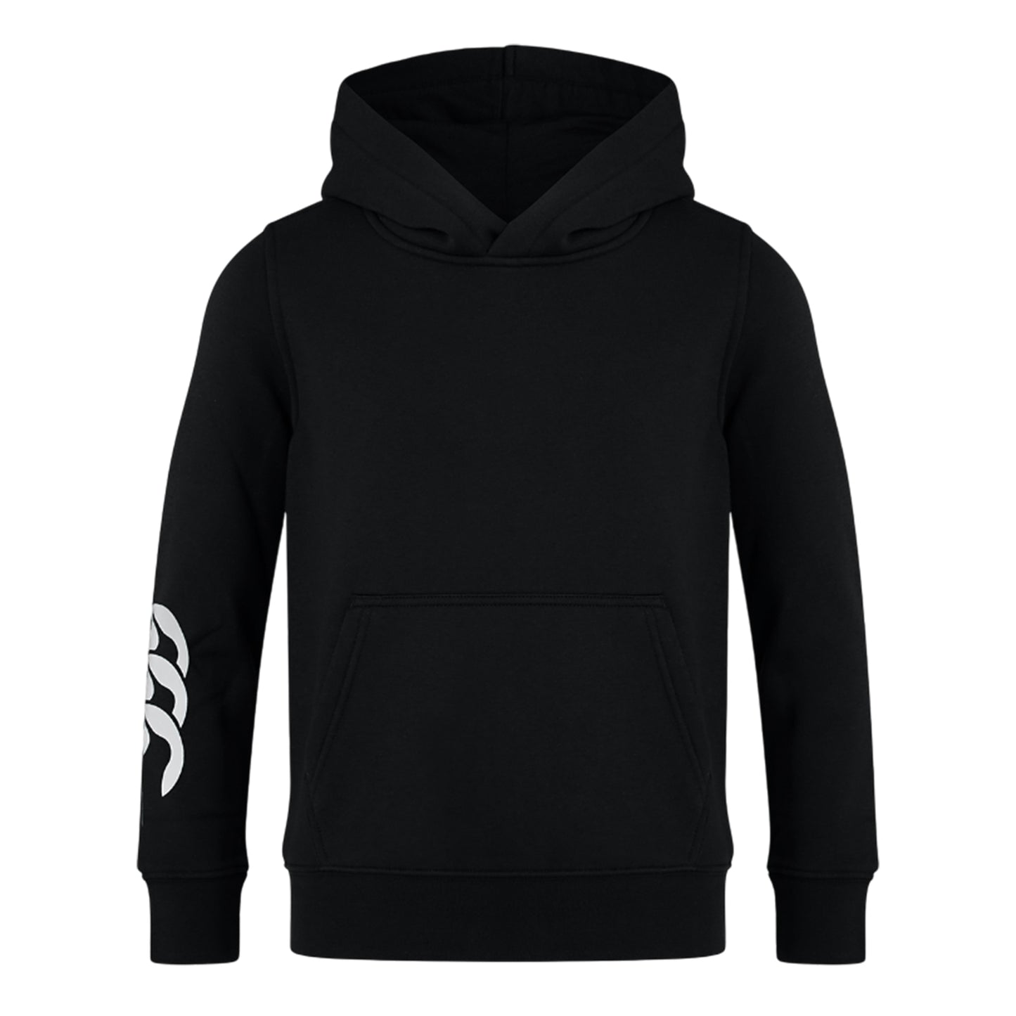 Black - Front - Canterbury Childrens-Kids Club Hoodie