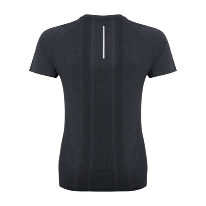 Blackened Marl - Back - Canterbury Womens-Ladies Seamless T-Shirt