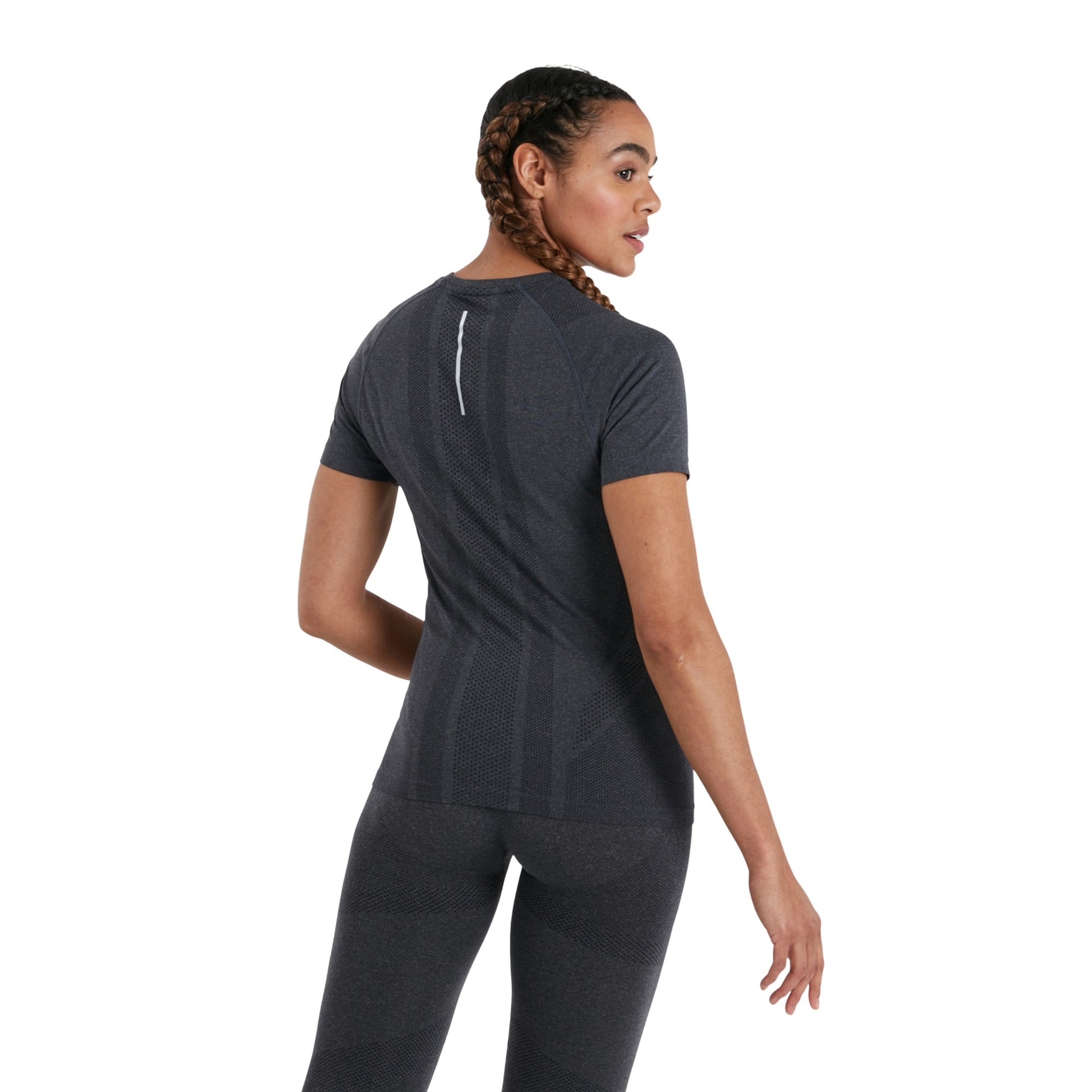 Blackened Marl - Lifestyle - Canterbury Womens-Ladies Seamless T-Shirt