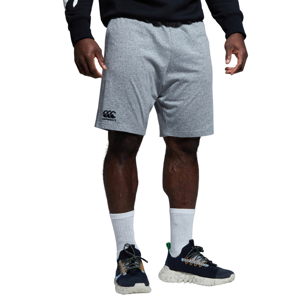 Static Marl - Back - Canterbury Mens Cotton Shorts