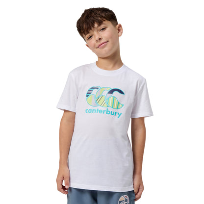 White - Side - Canterbury Childrens-Kids Uglies T-Shirt
