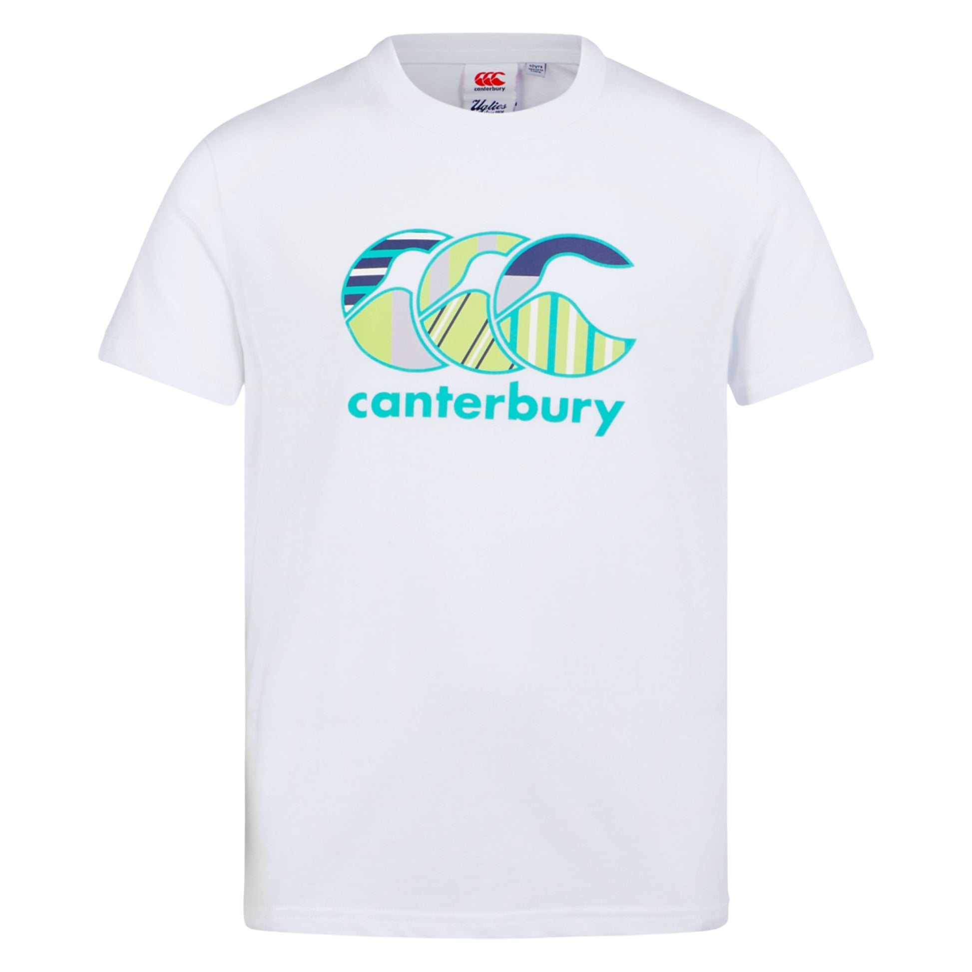 White - Front - Canterbury Childrens-Kids Uglies T-Shirt