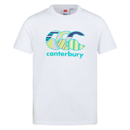 White - Front - Canterbury Childrens-Kids Uglies T-Shirt