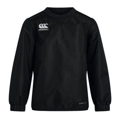 Black - Front - Canterbury Childrens-Kids Club Vaposhield Contact Top