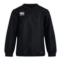 Black - Front - Canterbury Childrens-Kids Club Vaposhield Contact Top