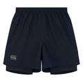 Black-Gunmetal Grey - Front - Canterbury Mens Vapodri 2 in 1 Shorts