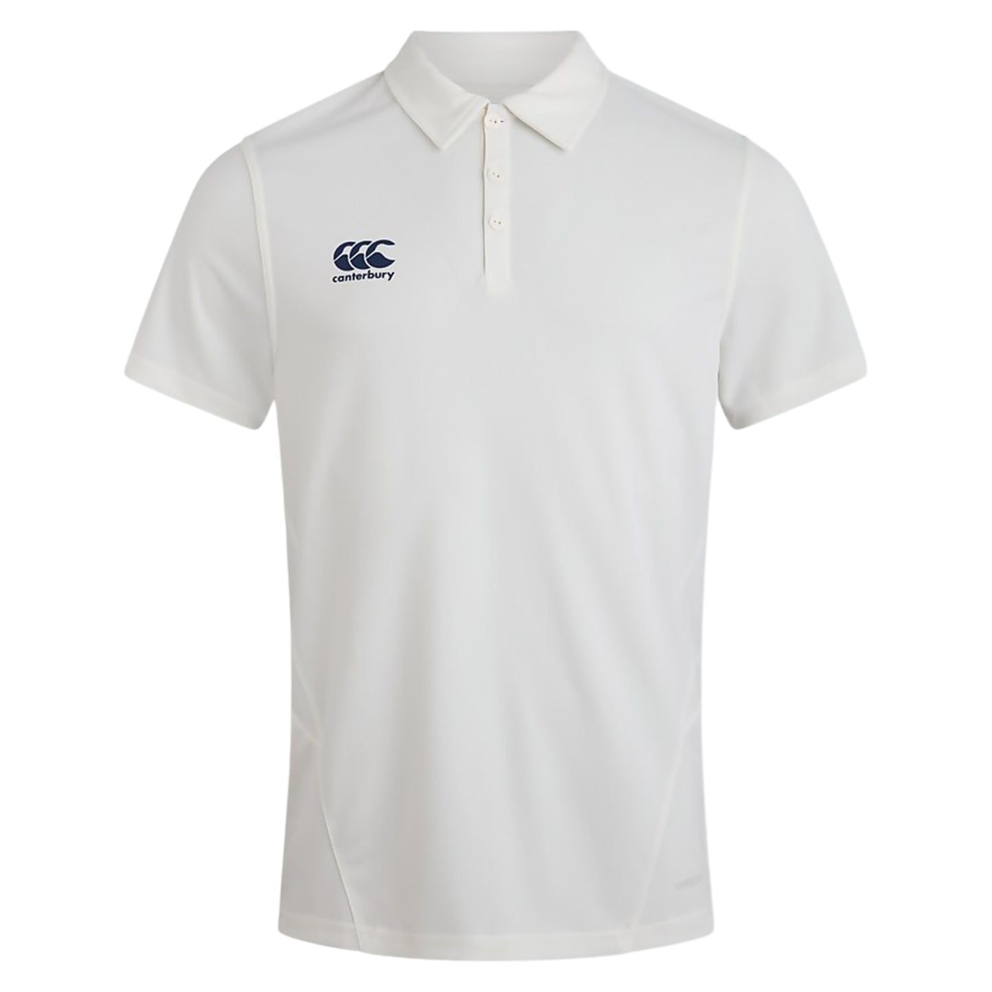 Cream - Front - Canterbury Mens Cricket Shirt