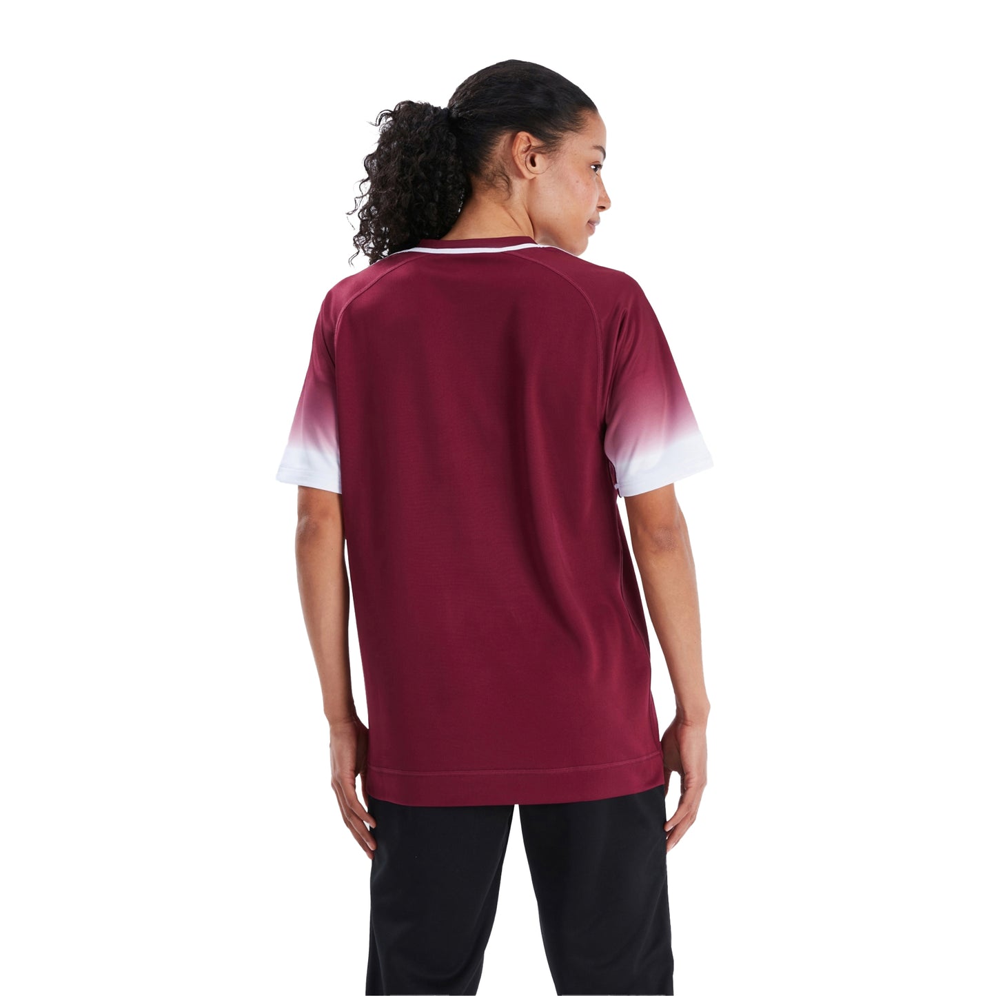 Maroon-White - Lifestyle - Canterbury Womens-Ladies Club Jersey