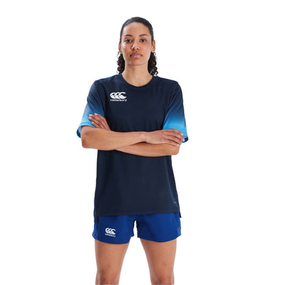 Navy-Sky - Lifestyle - Canterbury Womens-Ladies Club Jersey