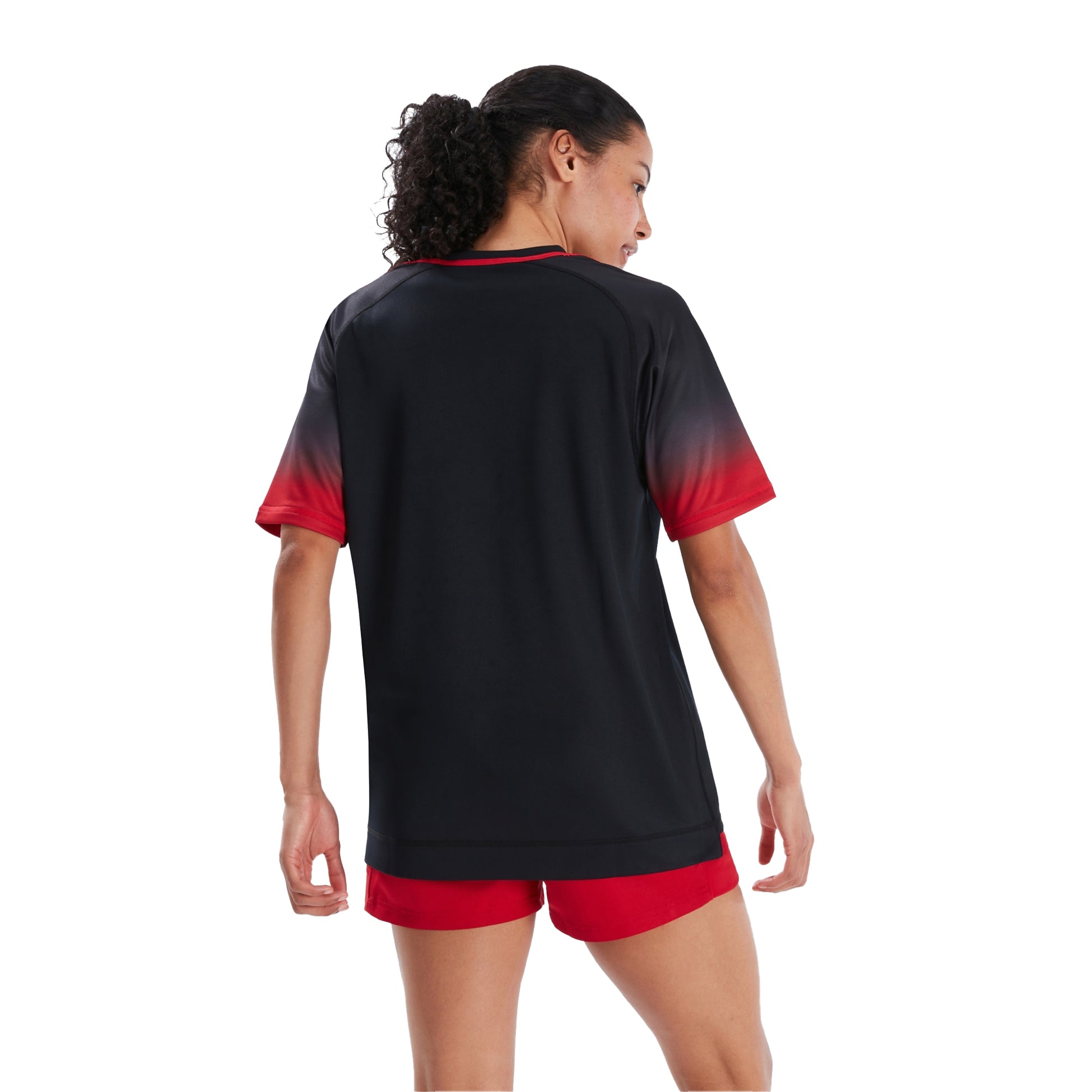 Black-Red - Lifestyle - Canterbury Womens-Ladies Club Jersey