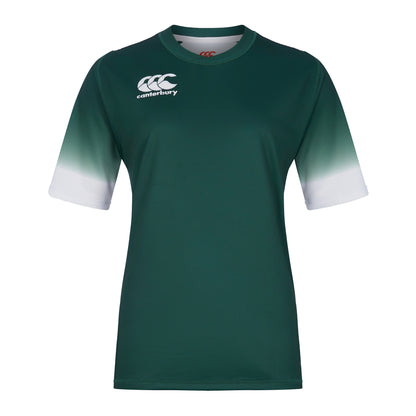 Forest-White - Front - Canterbury Womens-Ladies Club Jersey