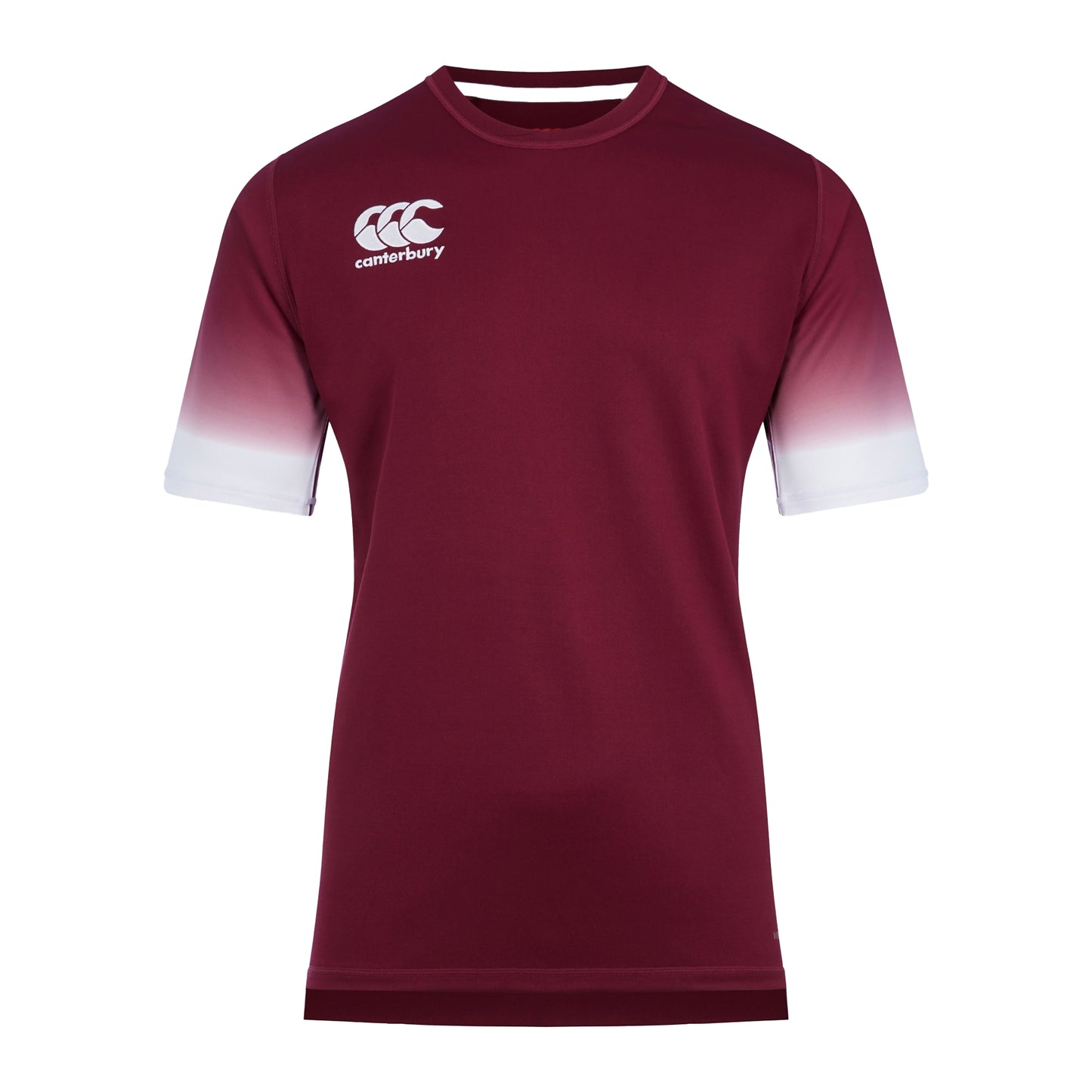 Maroon-White - Front - Canterbury Womens-Ladies Club Jersey
