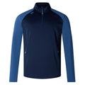 Navy - Front - Canterbury Unisex Adult Elite Quarter Zip Pullover