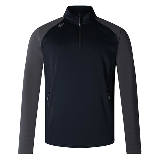 Black - Front - Canterbury Unisex Adult Elite Quarter Zip Pullover