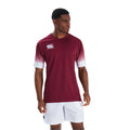 Maroon-White - Side - Canterbury Mens Club Jersey