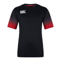 Black-Red - Front - Canterbury Mens Club Jersey