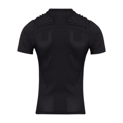 Black-White-Silver - Back - Canterbury Unisex Adult Logo Protection Vest