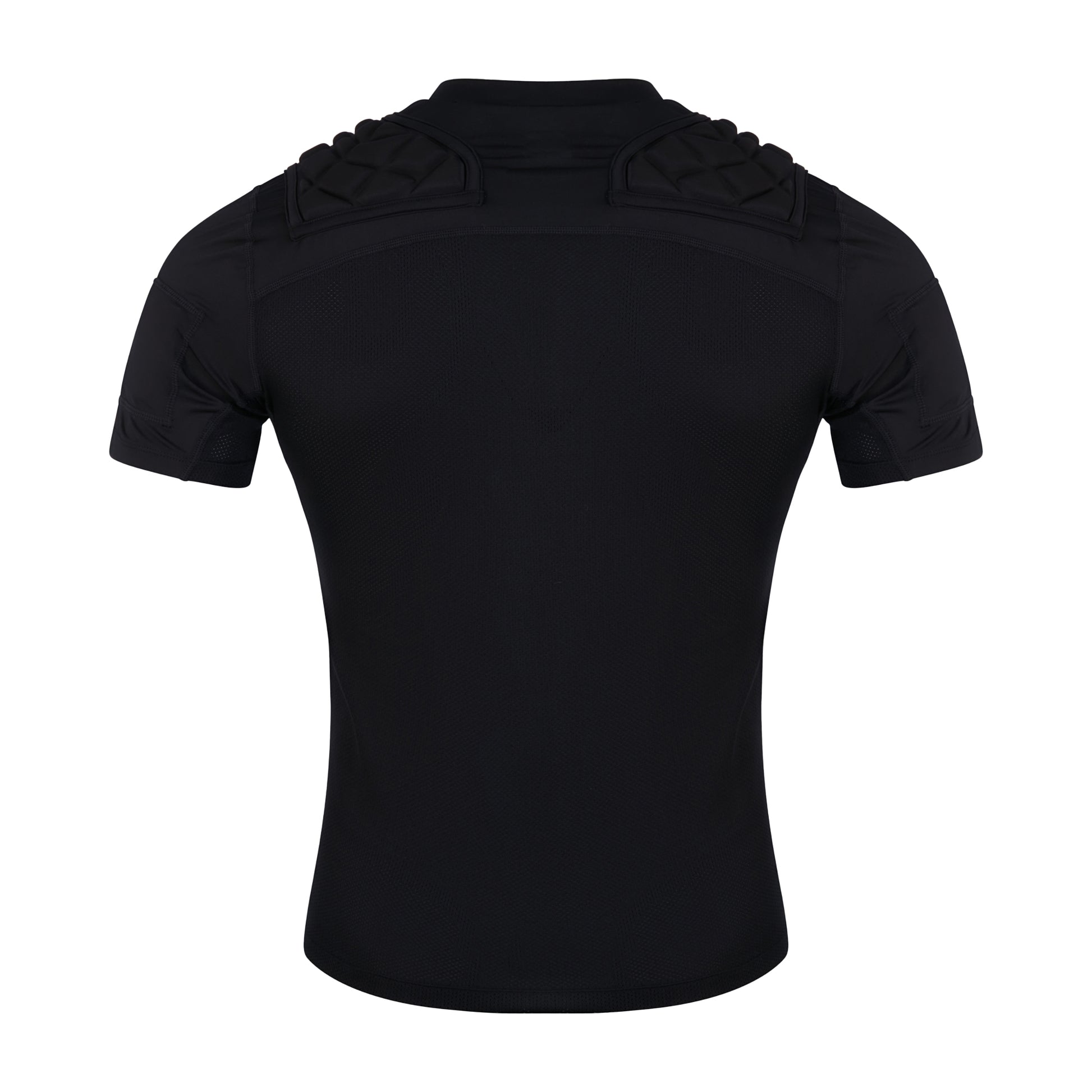 Black-White-Silver - Back - Canterbury Unisex Adult Pro Logo Protection Vest