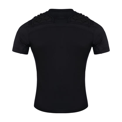 Black-White-Silver - Back - Canterbury Unisex Adult Pro Logo Protection Vest