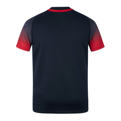 Black-Red - Back - Canterbury Childrens-Kids Club Rugby Jersey