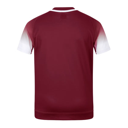 Maroon-White - Back - Canterbury Childrens-Kids Club Rugby Jersey