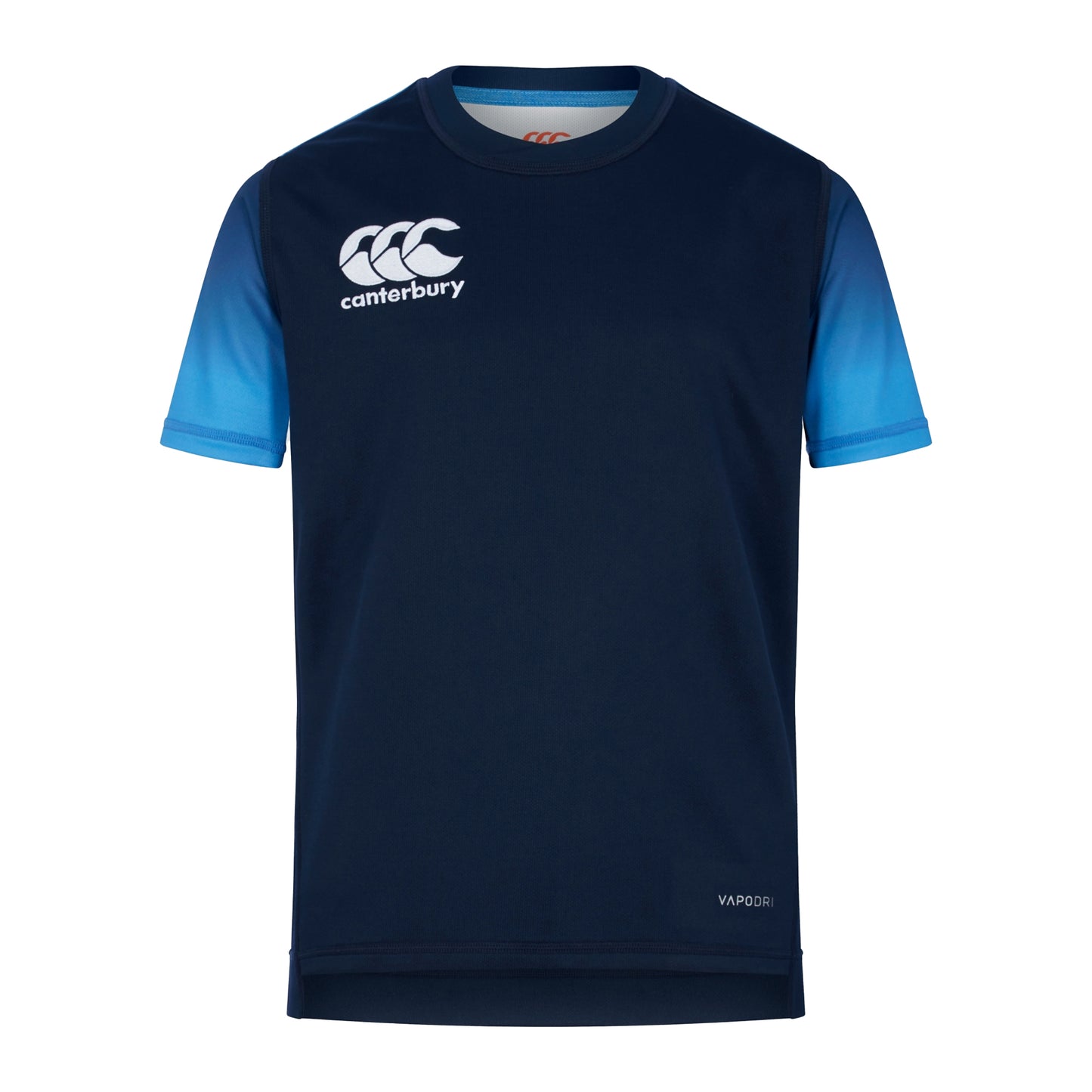Navy-Sky - Front - Canterbury Childrens-Kids Club Rugby Jersey