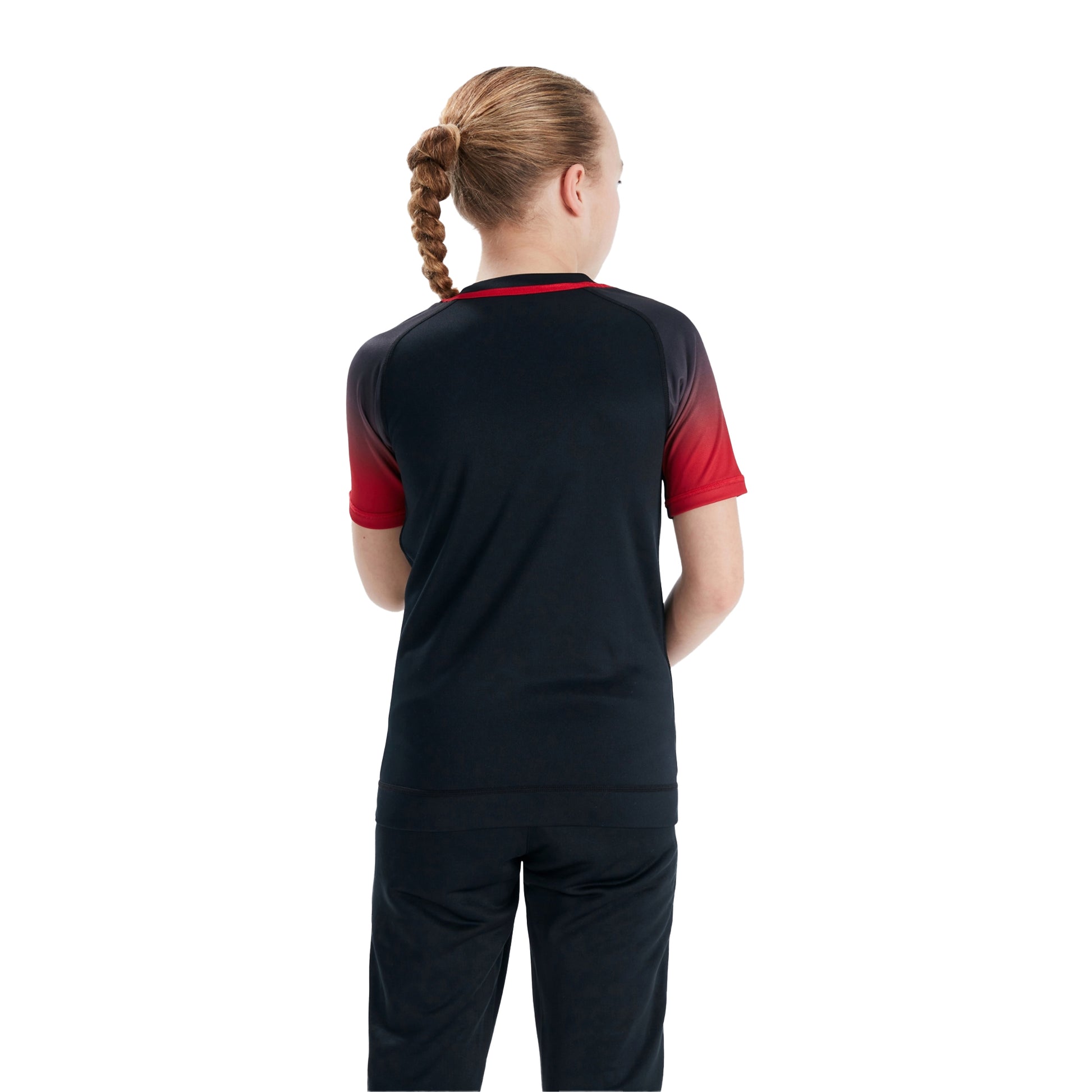 Black-Red - Lifestyle - Canterbury Childrens-Kids Club Rugby Jersey