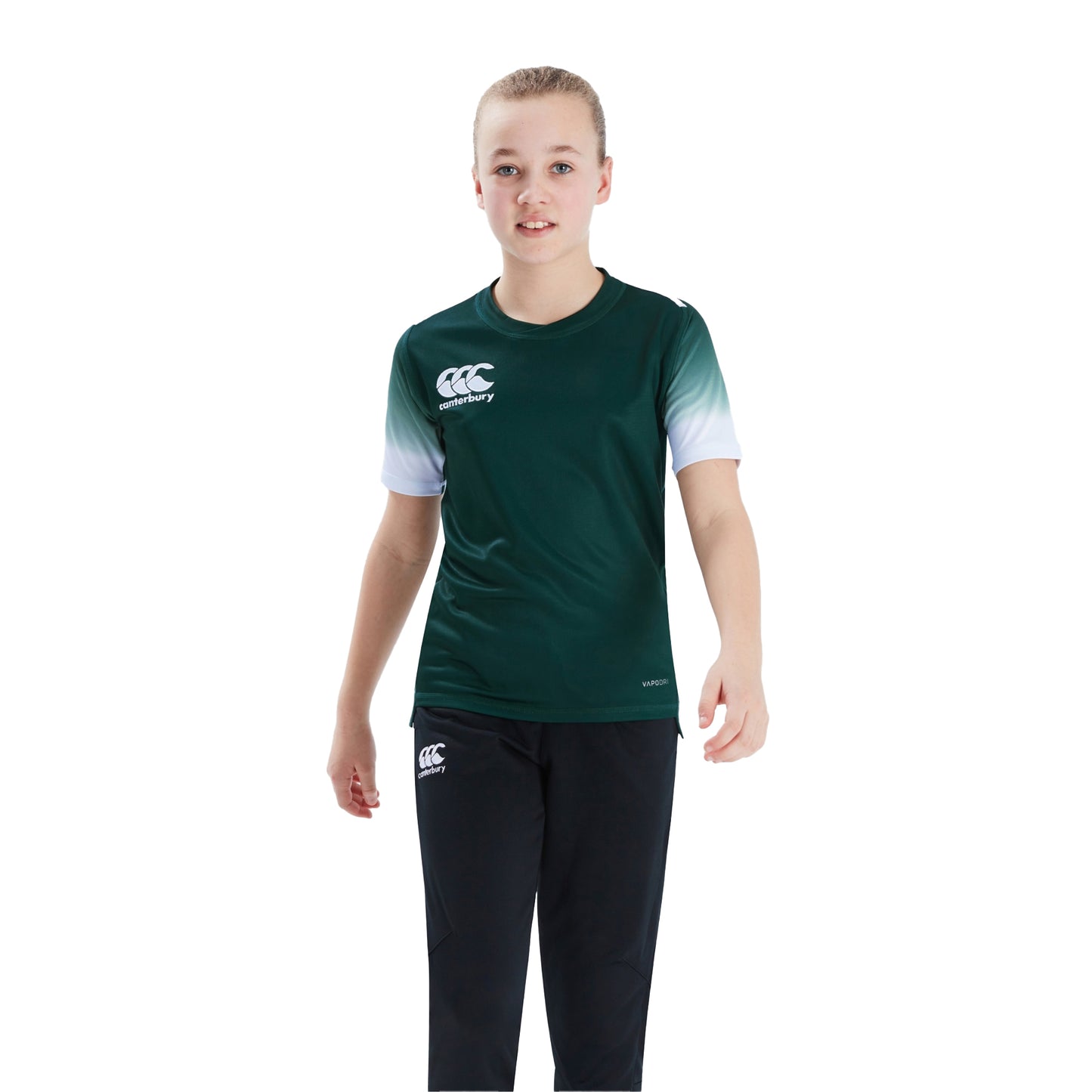 Forest-White - Side - Canterbury Childrens-Kids Club Rugby Jersey
